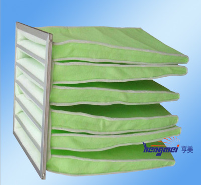 【昆山亨美凈化 初效無紡布袋式過濾器】價格_廠家_圖片