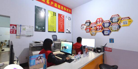 快印客加盟店風采 建忠廣告——專業電腦圖文設計制作服務典范